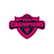 Champions Basketball League logo template