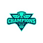 Champions Basketball League logo template 02