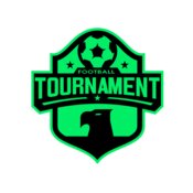 Tournament Football logo template 02