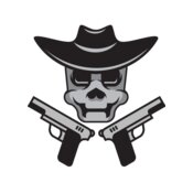 Elements Skulls logo template 135