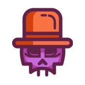 Elements Skulls logo template 140