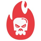 Elements Skulls logo template 159