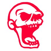 Elements Skulls logo template 158