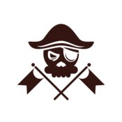 Elements Skulls logo template 160