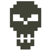 Elements Skulls logo template 162