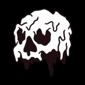 Elements Skulls logo template 163